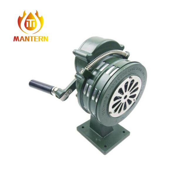 Aluminum Alloy Fire Fighting Equipment Manual Operated Alarm Siren 96 - 121cm Height