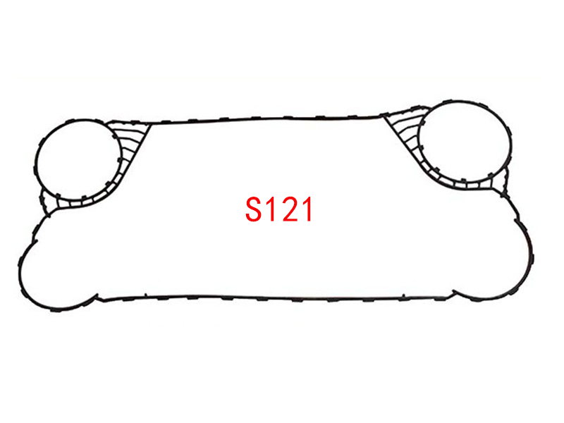 Plate Heat Exchanger Gasket Compatible with Wide Range Of Fluids and Temperature