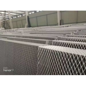 Anodized Expanding Wire Mesh Aluminium Sheet 3mm Thickness Slip Resistant