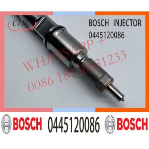0445120086 Diesel Common Rail Fuel Injector 612630090001 For FOTON / TC / JAC /