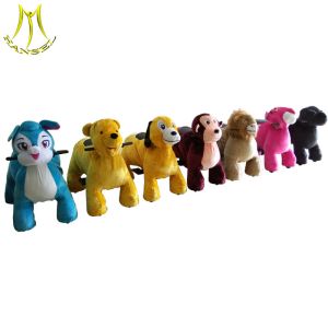 Hansel motorized plush animals electric riding toys electronic riding horse toy