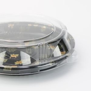 Lid Disposable Plastic Food Container Pp Plate Tray Sushi Box