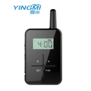 Black Color High Performance Bluetooth Tour Guide System With Transmitter And