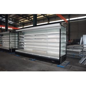 3.75m Commercial Beverage Fridge Remote Open Multideck Chillers High Efficiency