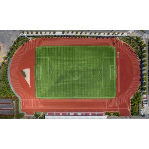 Outdoor Rubber Running Track UV Resistance Playground Sports Flooring