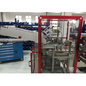 CE Intermittent 40pcs/Min 3000pcs/H Bottle Cartoning Machine