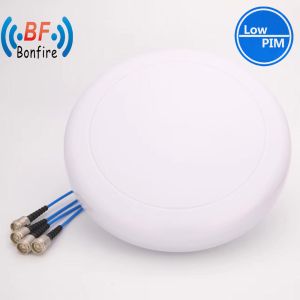 China Indoor Ceiling Antenna 5dBi N Type Connector 700-960MHz / 1710-2700MHz 4G Frequency MIMO on sale