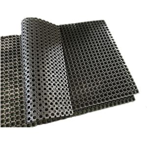 China Black Color Heavy Duty Rubber Safety Floor Mat with 1-50mm Thickness 90*150cm Size and 8mm Thickness on sale