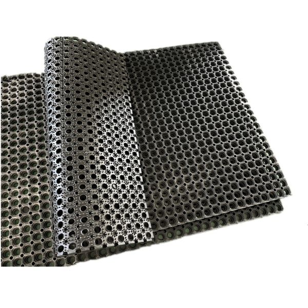 Buy Black Color Heavy Duty Rubber Safety Floor Mat with 1-50mm Thickness 90*150cm Size and 8mm Thickness at wholesale prices