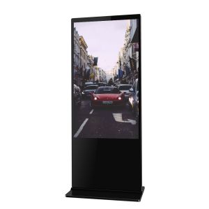 HD 1080P Floor Standing Digital Signage / Wifi Network Digital Signage Player