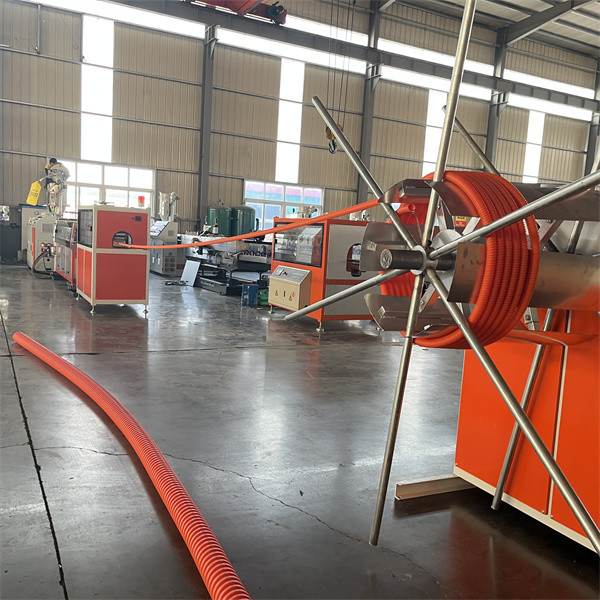 Buy Efficiency Single Or Double Wall Spiral Pipe Production Line Water Cooling at wholesale prices