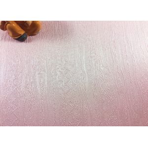 No Smell Of Paint Self Adhesive Decorative Wallpaper Washable Pink Color