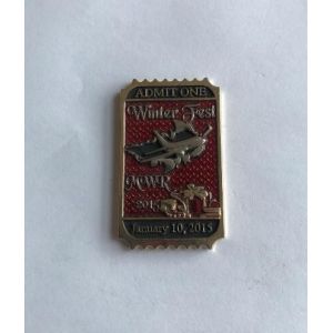 Fashion design custom stamping sports challenge metal silver coin