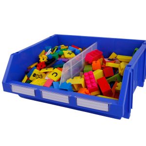 PP Plastic Shelf Bin Shelving Hanging Organizer Box 420x370x175mm Workbench