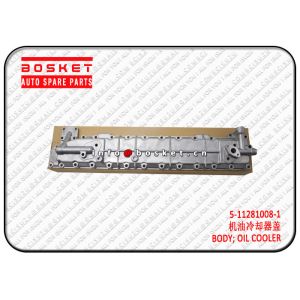 5112810081 5-11281008-1 Oil Cooler Body For Isuzu 6BD1 6BB1 FSR FTR