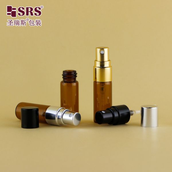 BLPA-3ML Customize Fine Mist Sprayer Glass Mini Travel Size Bottle With Atomizer For Perfume