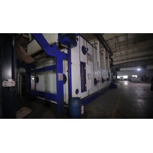 Thermal Oil Flannel Steamer Machine 330m Content