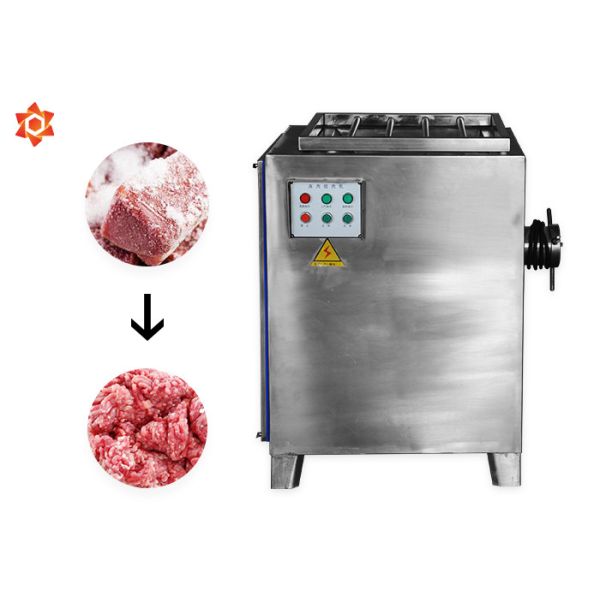Small Electric Meat Processing Equipment / Meat Mincer Machine Stainless Steel