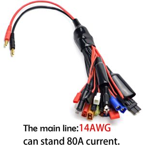 19 In 1 Lipo Battery RC Charger Cable Practical Multifunctional