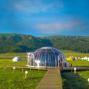 CE Certificate Glamping Bubble Tent Aluminum Garden Bubble Tent