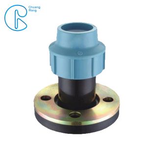 Tightening Compression Fittings Polypropylene Flange For Irrigation System