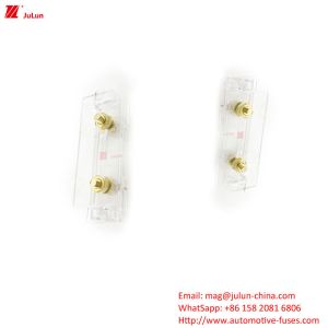 30A-100A Copper Contact Plastic Automotive Fuse Holder With Bolt Fuse Adaptabili