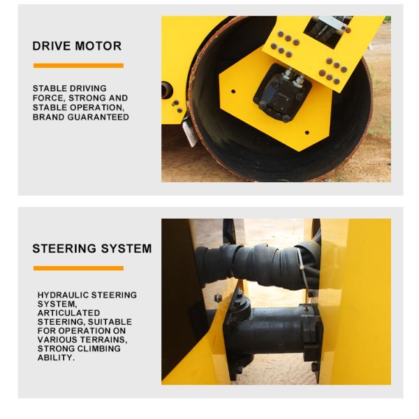 Cheap 3ton Road Roller Two Wheel Vibratory Compactor Diesel Mini Asphalt Roller China Road Roller Price