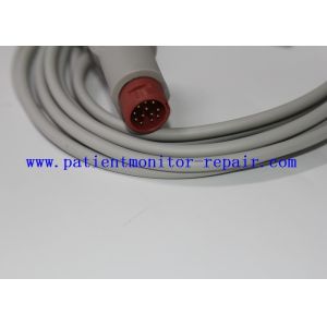 IBP Medical Equipment Accessories 12 Pin Monitor Invasive Voltage Cable For
