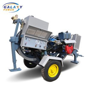 China 25kN 1.3km/h Hydraulic Puller With Tensione Cable Pulling Equipment on sale