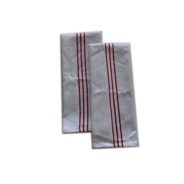 Buy Cotton Tea Towel Dish Towel with Strip in The Middle at wholesale prices