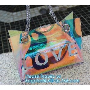 Crossbody Shoulder Messenger Bags Clear PVC Crossbody Bag Waterproof, Shoulder