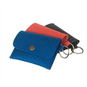 Quality high quality reasonable price promotional felt purse factory with various color for sale