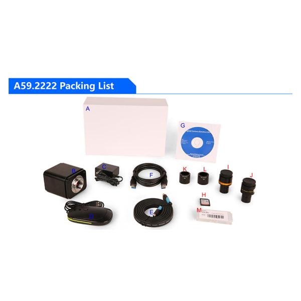 A59.2222 Hdmi Usb Sd Digital Camera 2.0m - 8.0m