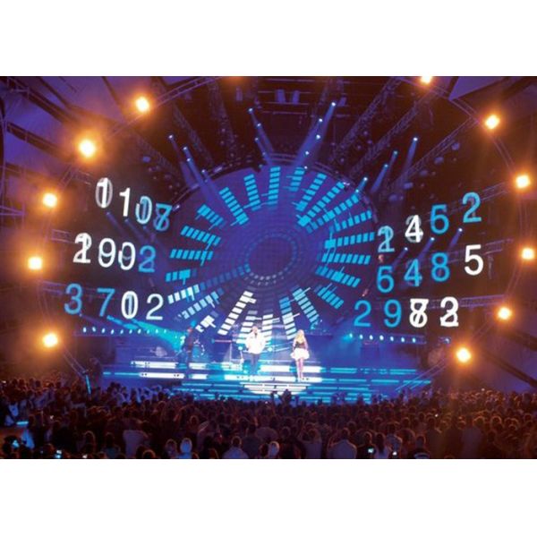 Buy Stage Background Indoor Rental Led Screen / LED Video Panel High Resolution at wholesale prices