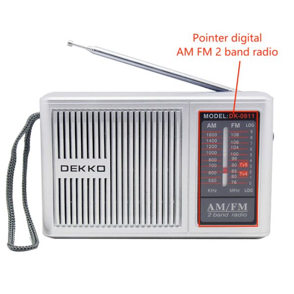 Buy Pointer Small AM FM Stereo Receiver 100mm Antenna AM FM Receiver With Speakers at wholesale prices