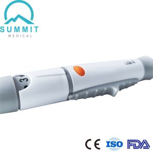 Adjustable Blood Lancet Pen For Painless Checking 102mm