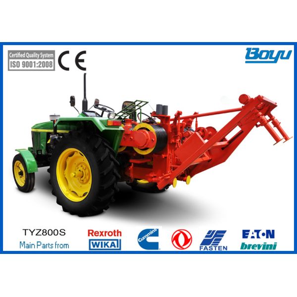 Buy OPGW ADSS Cable Tractor Puller 8t for Overhead Line Equipment with Danfoss Motor, German  Meter & Japan Yuken Valve at wholesale prices