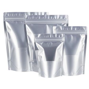 Lightweight And Recyclable Stand Up Bags With Transparent Windows For Food