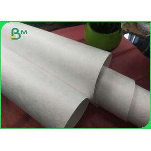 Waterproof Tearproof Label Paper Back Side Adhesive 43gsm Fiber Paper