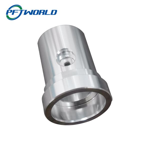 Machined CNC Aluminum Parts Bright Silvery Anodizing Aluminum Parts