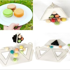 Macaron 9 Carton Packaging Box Macaron Carton Packaging Material