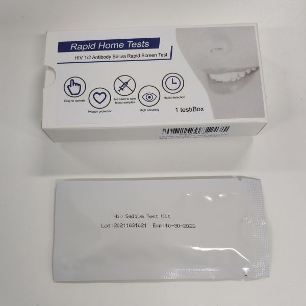 Buy Antigen Rapid Saliva Hiv Test Kit For Infectious Disease at wholesale prices