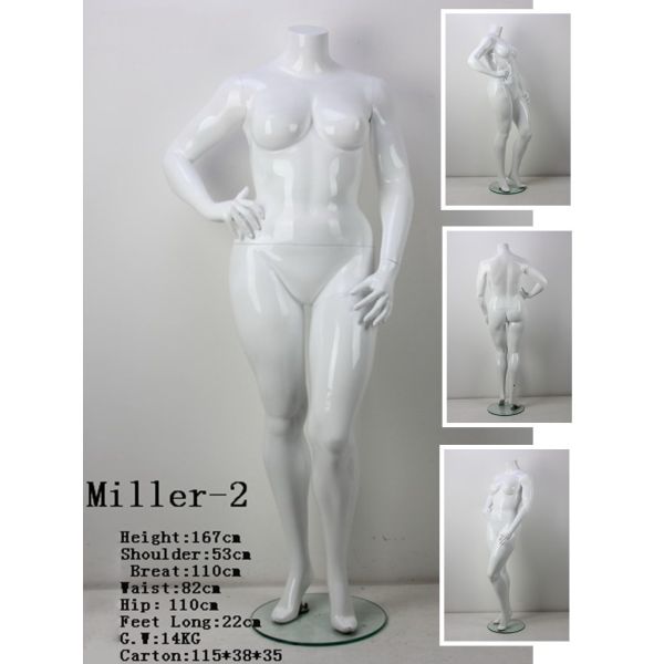 Factory Sale Fashion Woman Big Breast Female Fat Mannequin