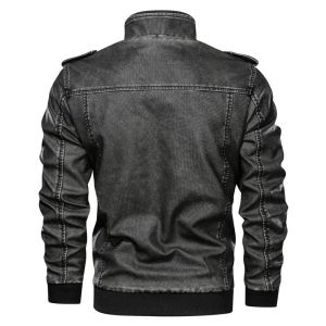 Zipper Long Motorcycle Jackets