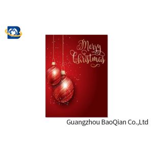 Pretty 3D Lenticular Christmas Cards , Custom Lenticular Business Cards