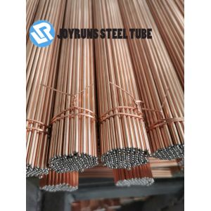 3.16*0.5mm Steel Bundy Tube EN10305-1 DC04 Double Wall Thinnest Copper Coated