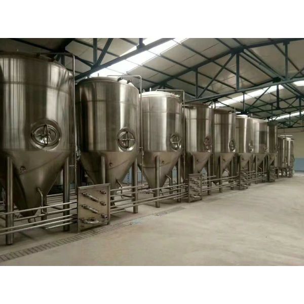 Buy Full Turnkey Large Beer Brewing Equipment Full Automation PLC Control System at wholesale prices