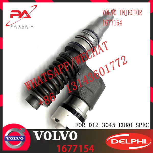 New Diesel Fuel Injector 3155040 for V-O-L-V 3155040 VOE3155040 1677154 EC290 EC360B 20440388 20929906 21467241 20847327