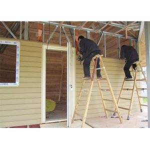 Small Modular Prefabricated Hotel , Overwater Bungalow With Light Steel Frame