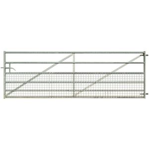 Hot Dipped Galvanised Field Gates , Adjustable Hinges Heavy Duty Farm Gates